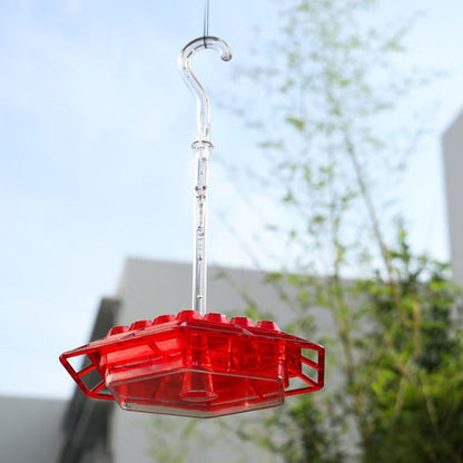 Hummingbird Feeder With Built-In Ant Moat And Easy-Clean Design
