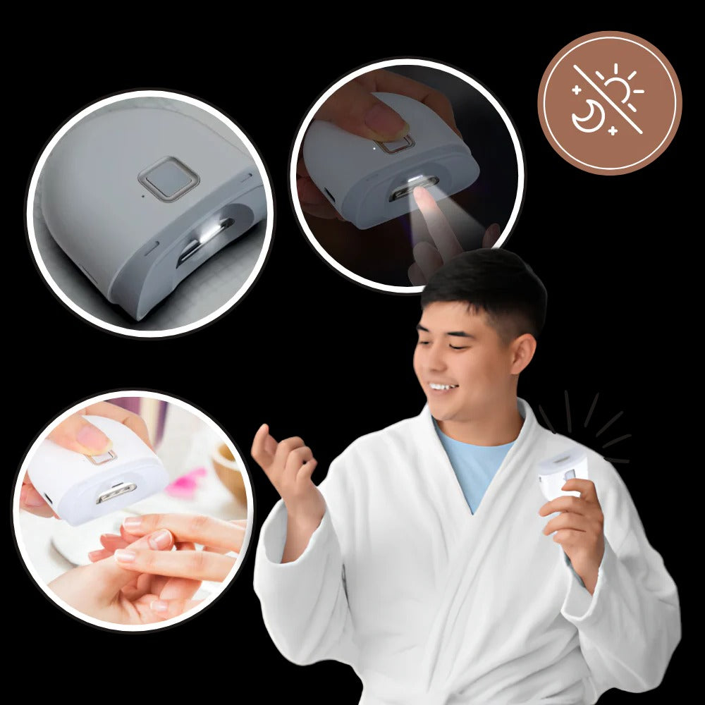 Electric Nail Clipper Dual-Speed For Fast, Precise Nail Trimming