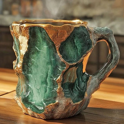 Coffee Mugs Mineral Crystal Glass For Hot And Cold Beverages