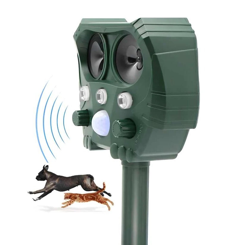 Ultrasonic Animal Repeller For Cats, Dogs, Foxes, Rats And Squirrels