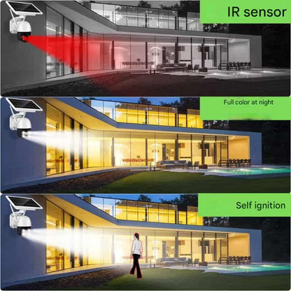 4K Wireless Security Camera DualGuard Outdoor Indoor Night Vision Two-Way Audio