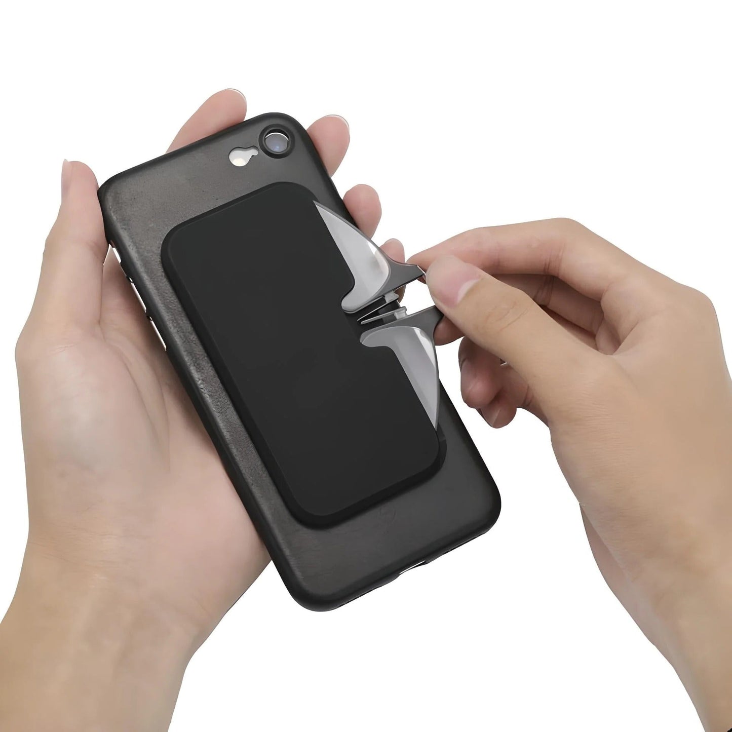 Clip-On Reading Glasses with Silicone Nose Pads and Armless Foldable Design, Wallet-Sized
