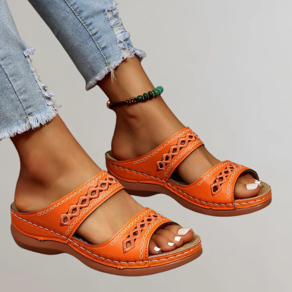 Women's Supportive Sandals With Comfortable Arch Support For Summer