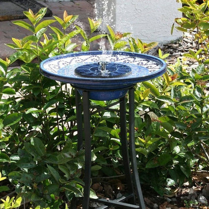 Solar-Powered Garden Fountain Water Feature, Eco-Friendly Outdoor Gift