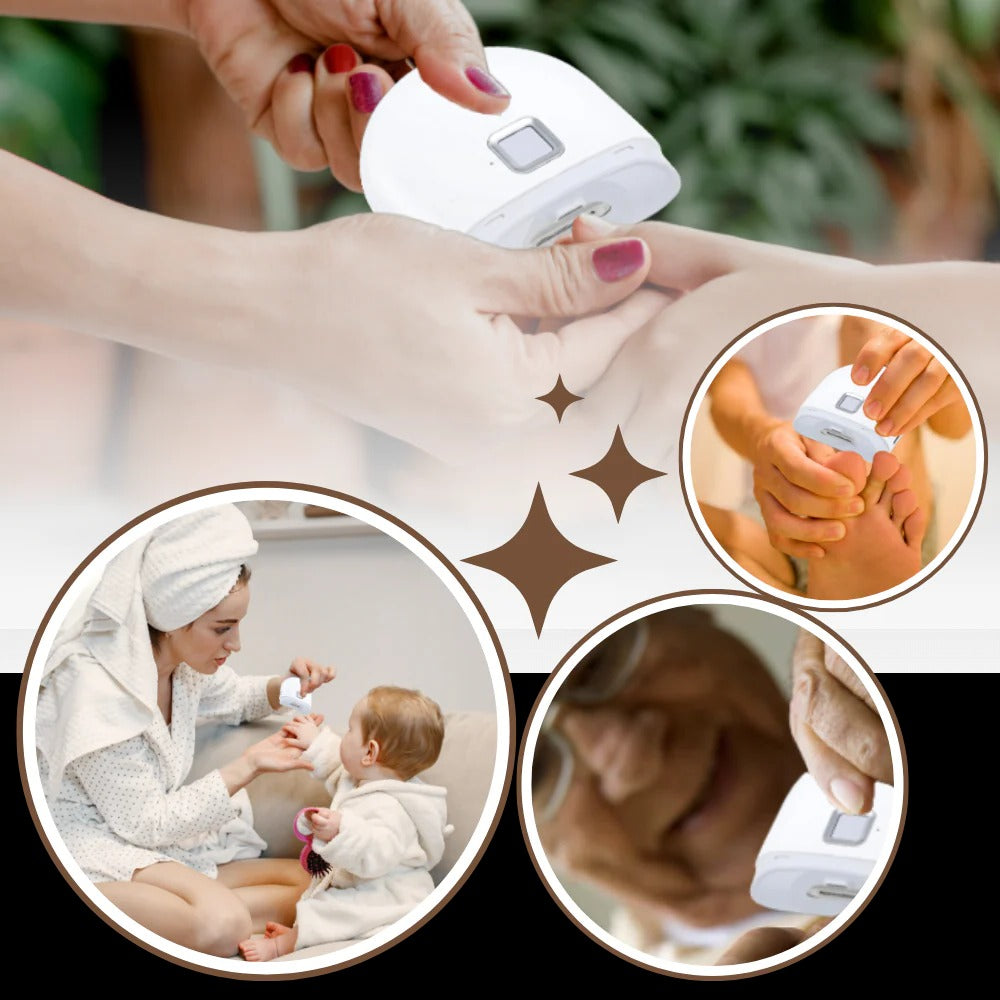 Electric Nail Clipper Dual-Speed For Fast, Precise Nail Trimming