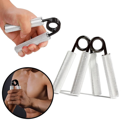 Adjustable Grip Strengthener with 100-350 Pound Resistance and Ergonomic Non-Slip Handles
