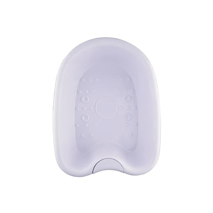 Foot Soak Basin with Reinforced Rim and Textured Massage Base, 3-Gallon Capacity