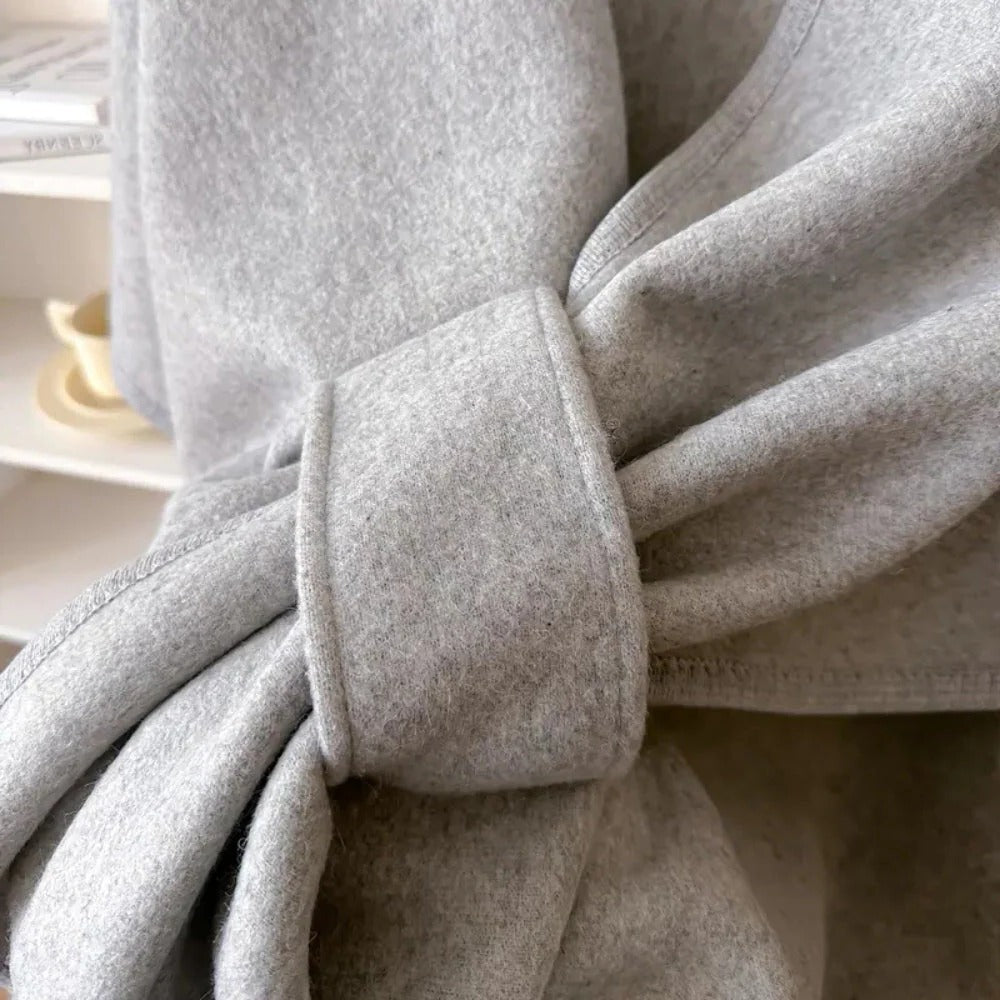 Layering Wrap with Windproof Microfiber and Featherless Insulation, Draped Fit
