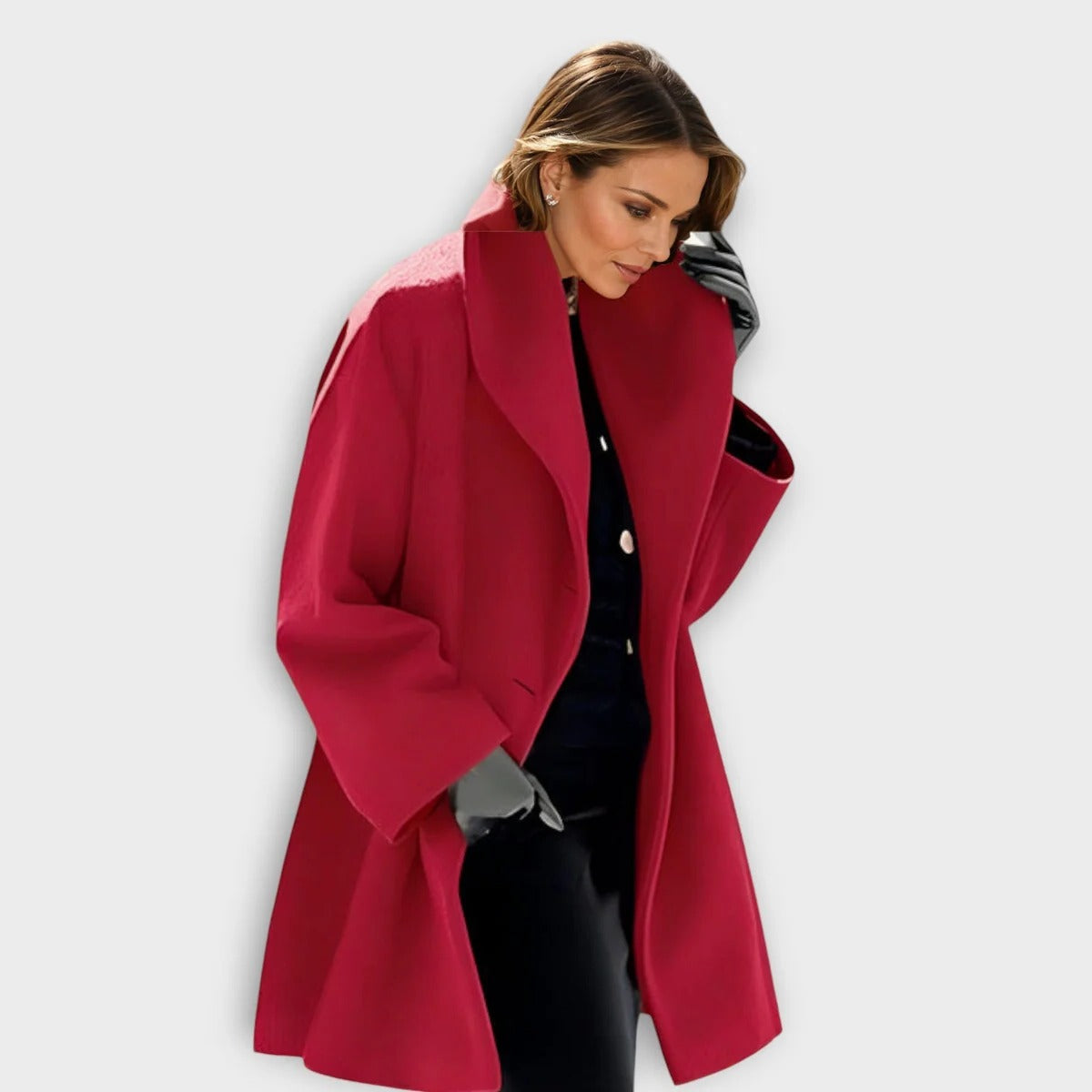 Women’s Wool Coat Windproof Design With Luxurious Warmth And Style