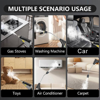 Steam Cleaner 2500W High Pressure With Protective Gloves Included