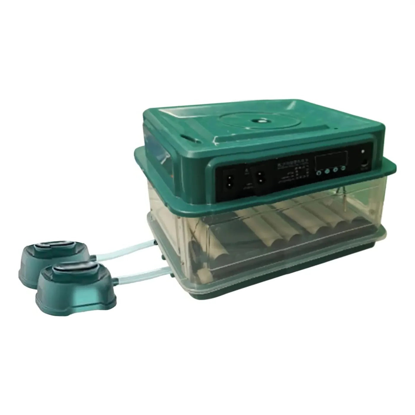 Egg Incubator Adjustable Tray, EU Plug, Light Tester, Turner For Hatching Poultry