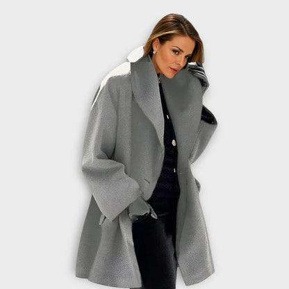 Women’s Wool Coat Windproof Design With Luxurious Warmth And Style