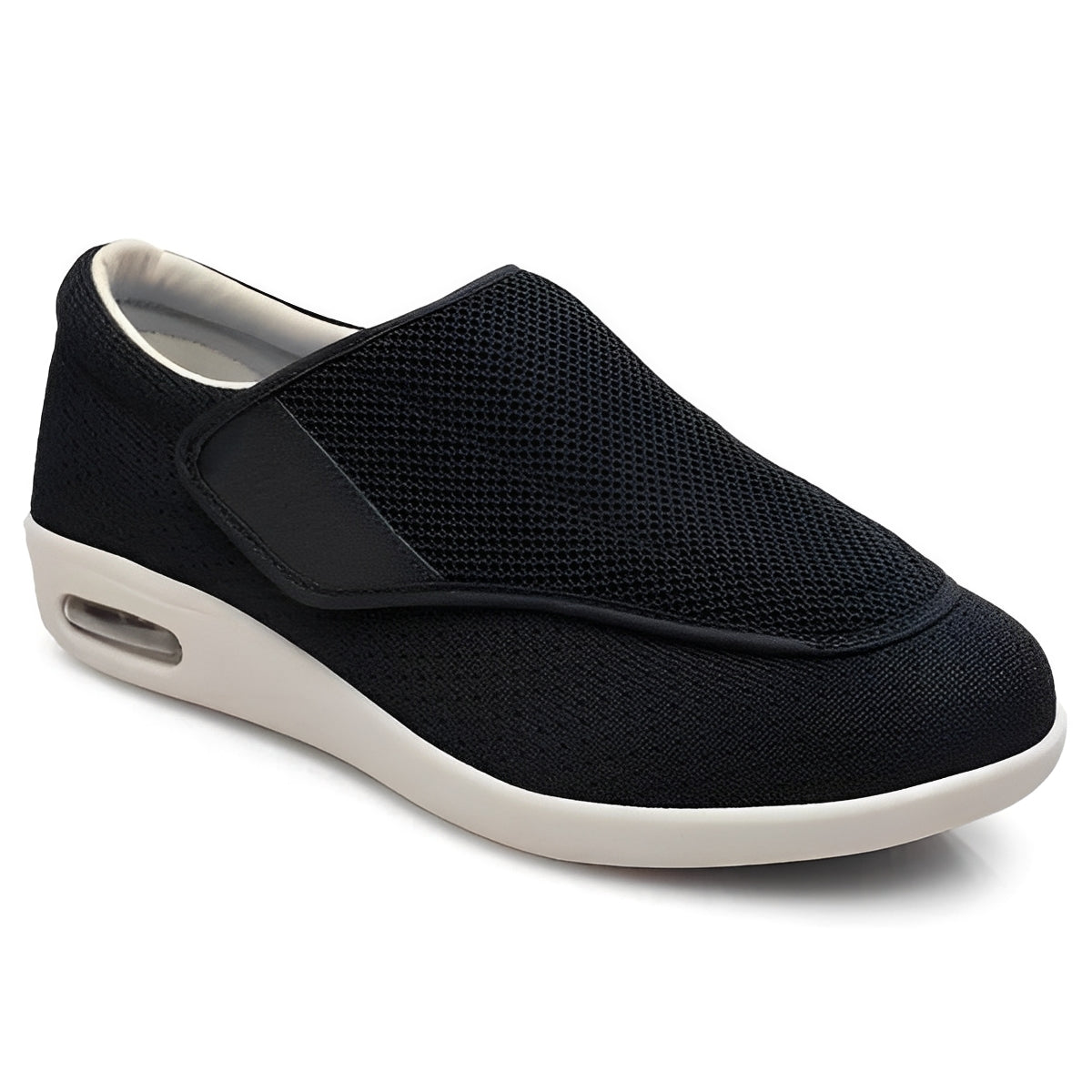 Orthopedic Slip-On Shoes with Memory Foam Insole and Wide Toe Box, Zero-Drop Sole