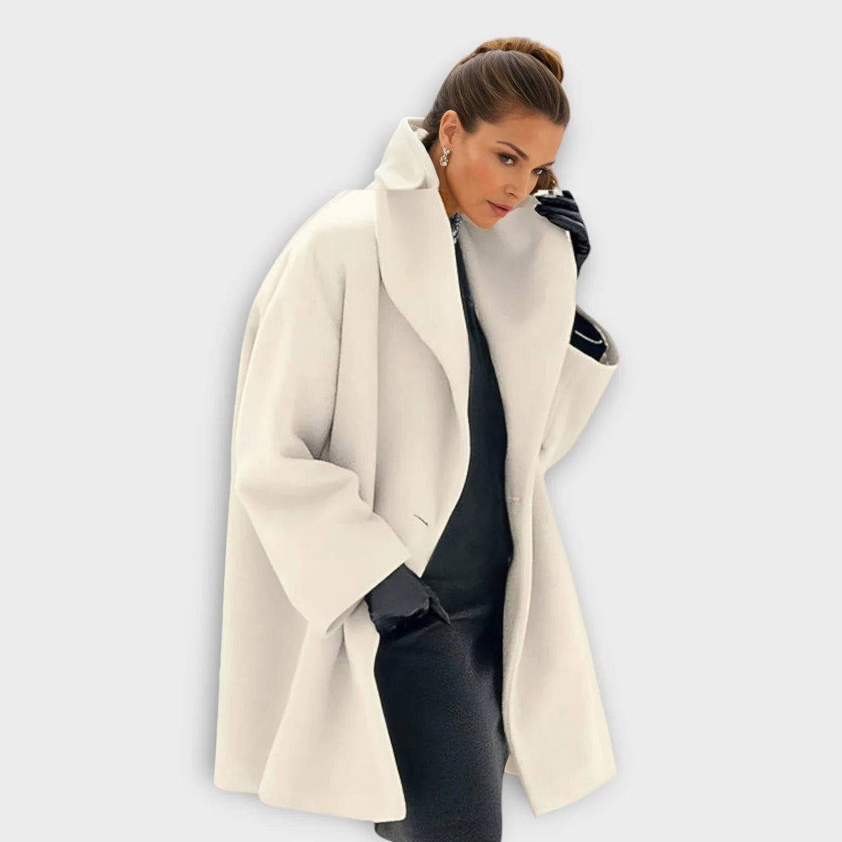 Women’s Wool Coat Windproof Design With Luxurious Warmth And Style