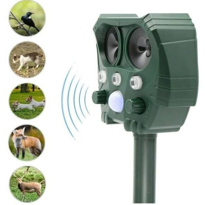 Snake Repeller Solar Ultrasonic Outdoor Electronic Garden And Yard Deterrent