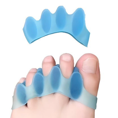 Toe Separators for Bunion Correction with Slim Medical Silicone and Shoe-Ready Fit, 1 Pair