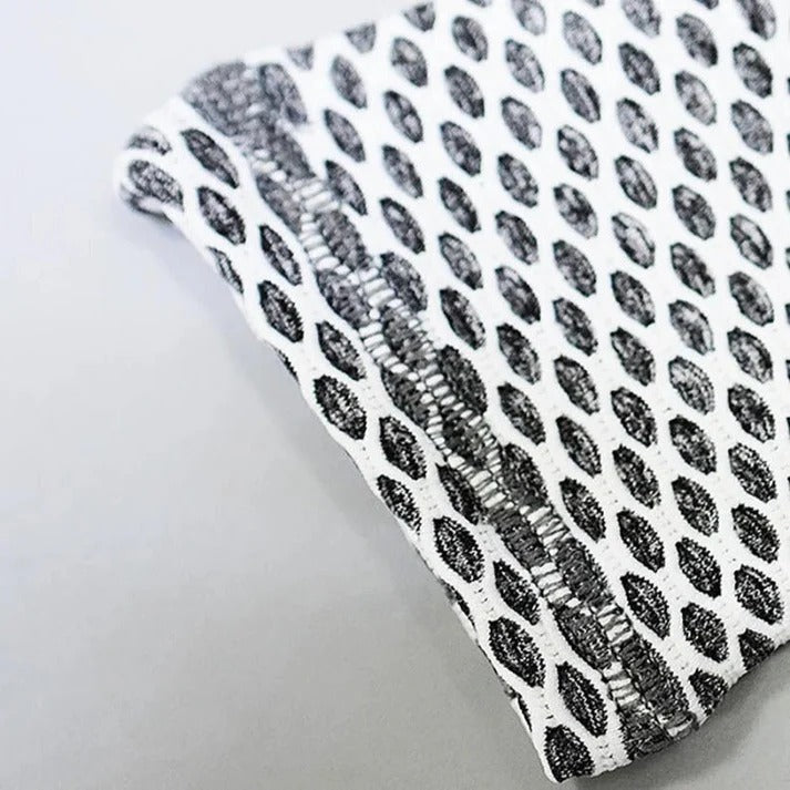 Squat Proof Leggings with High Rise Waist and Contoured Glute Seam, Honeycomb Texture