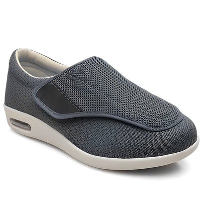 Orthopedic Slip-On Shoes with Memory Foam Insole and Wide Toe Box, Zero-Drop Sole