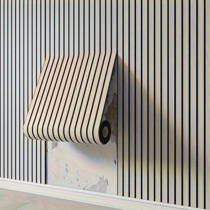 3D PVC Wall Panels Peel-And-Stick With Textured Wood Grain Finish