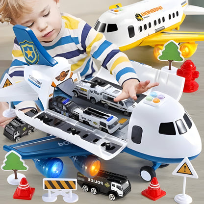 Airplane Toy Set For Kids With Multiple Planes And Play Accessories