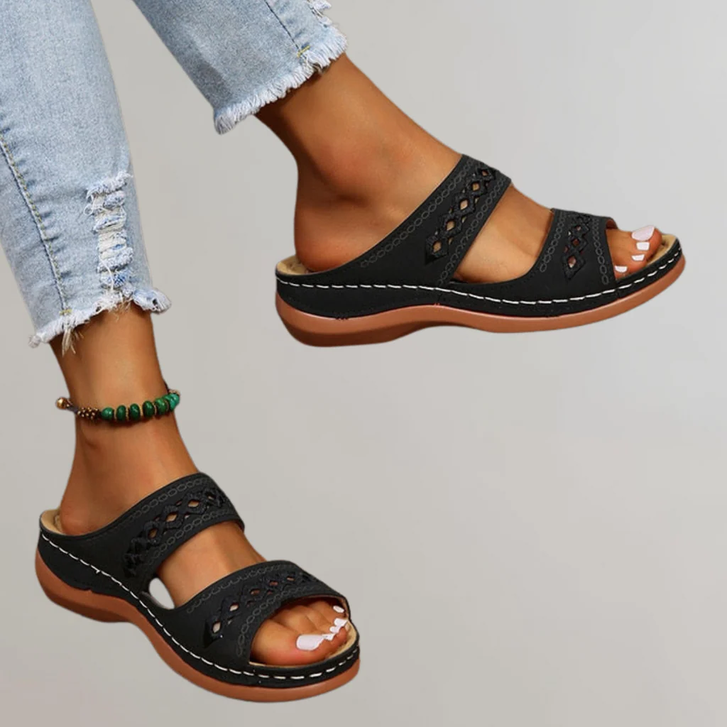 Women's Supportive Sandals With Comfortable Arch Support For Summer