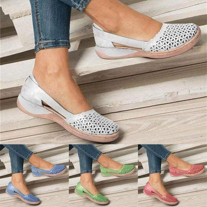 Women's Flats Bunion-Friendly Design With Wide Toe Box And Support