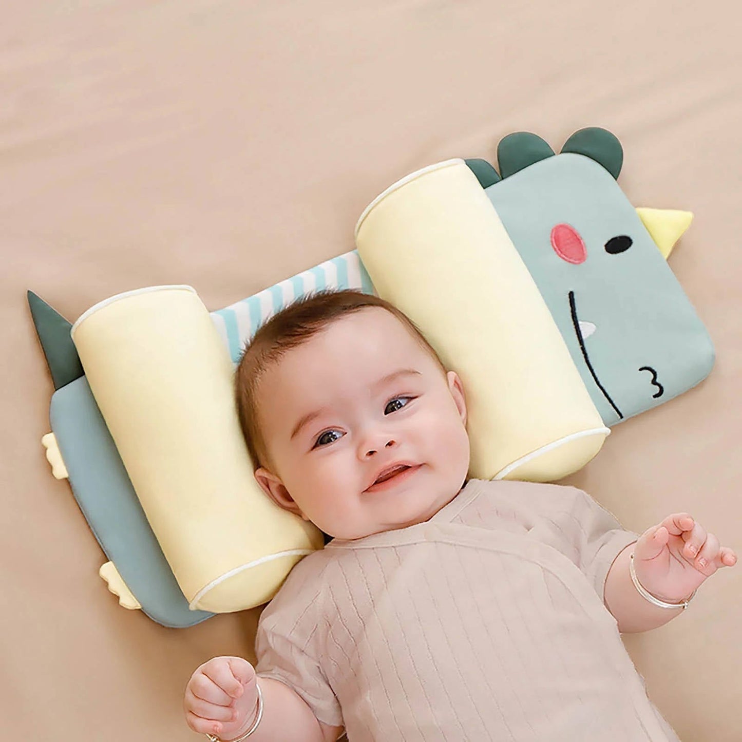 Newborn Head Pillow Adjustable Ergonomic Support For Infant Comfort