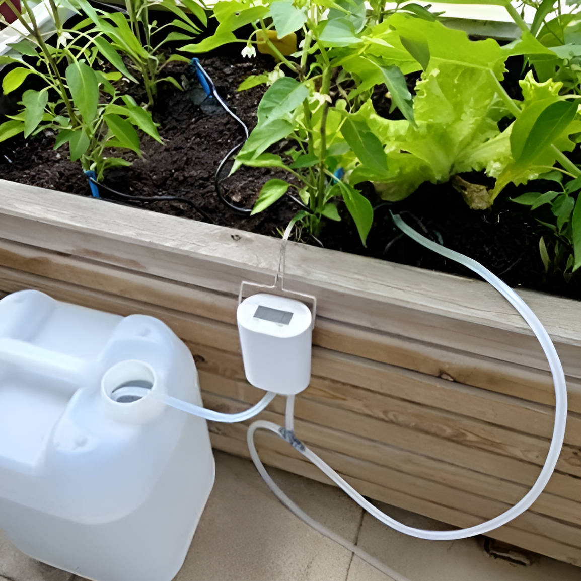 Water Pump Controller For Automatic Garden Irrigation With Timer