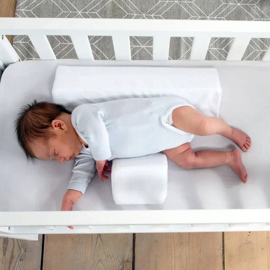 Baby Side Sleeper Wedge For Newborns With Breathable Mesh Cover