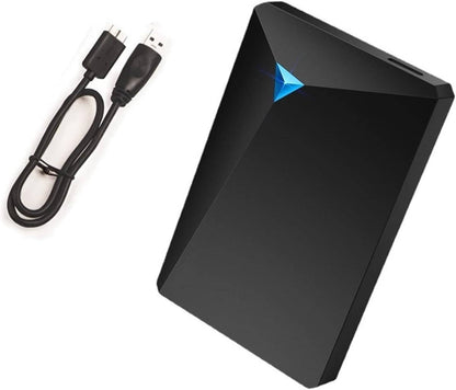 External Hard Drive 1TB/4TB 2.5 Inch USB 3.0 Portable with LED and Auto Hibernate, ABS Case