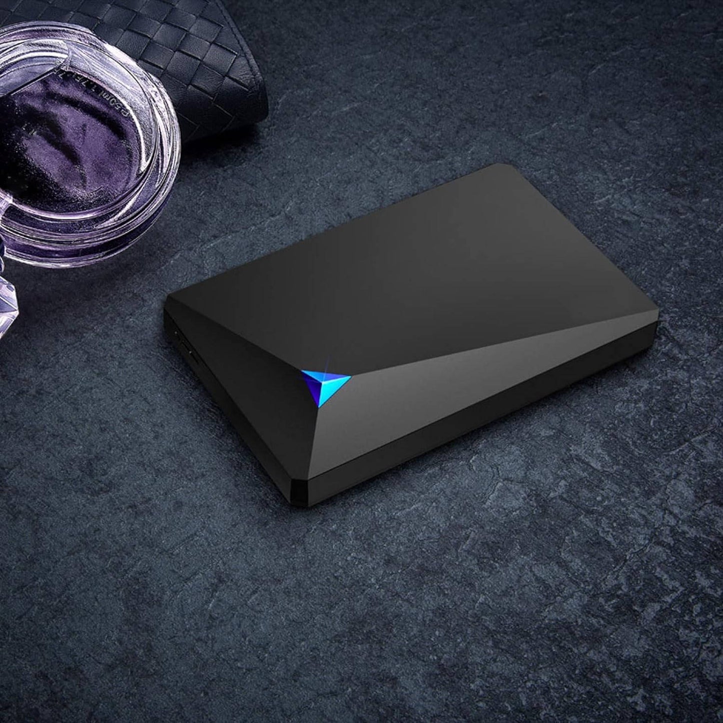 External Hard Drive 1TB/4TB 2.5 Inch USB 3.0 Portable with LED and Auto Hibernate, ABS Case
