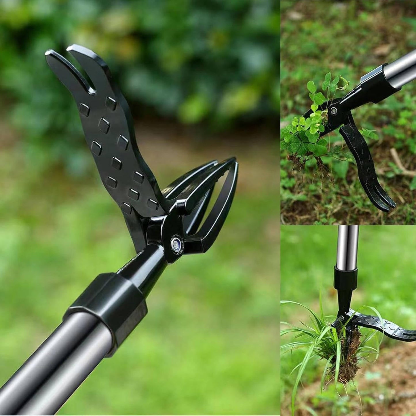 Weed Puller Tool With Long Handle For Easy Stand Up Removal