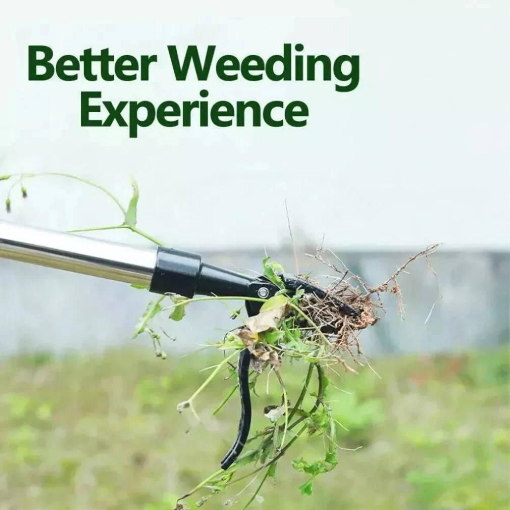 Weed Puller Tool With Long Handle For Easy Stand Up Removal