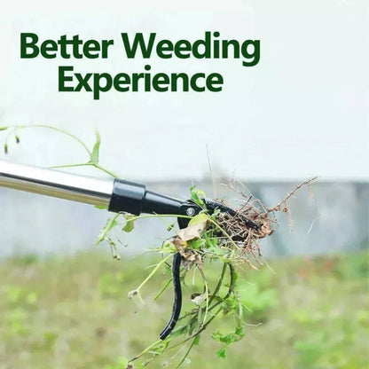 Weed Puller Tool With Long Handle For Easy Stand Up Removal