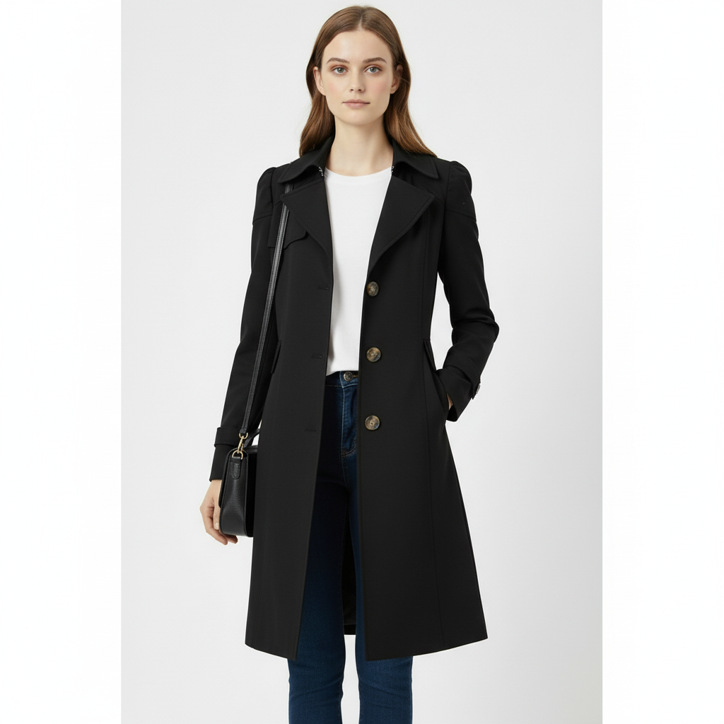 Manteau femme long hiver imperméable | Élégance & Protection