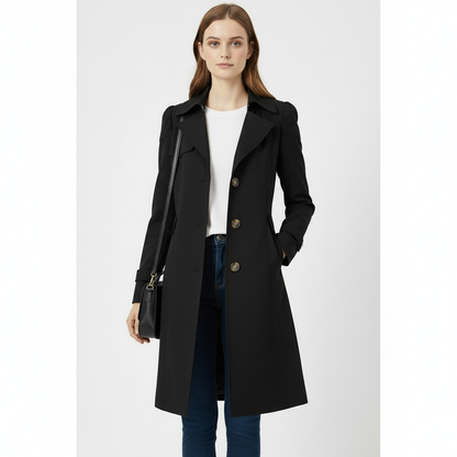 Manteau femme long hiver imperméable | Élégance & Protection