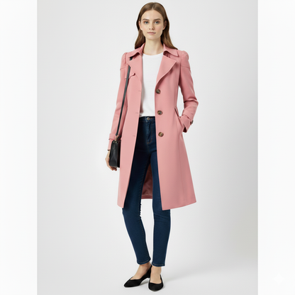 Manteau femme long hiver imperméable | Élégance & Protection