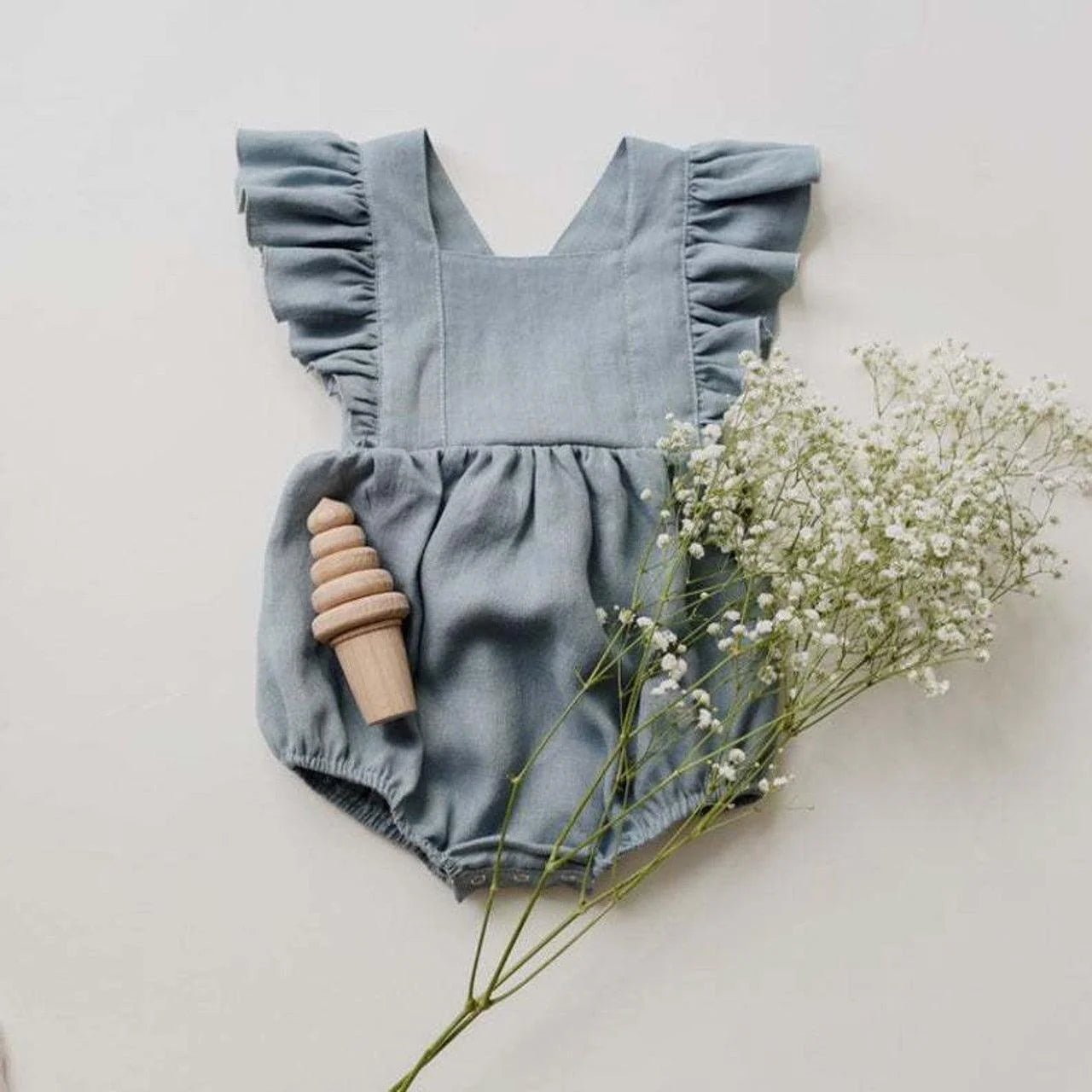 Baby Girl Newborn Ruffle Romper