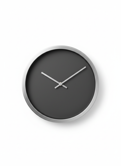 Minimalist Round Clock