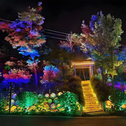 Outdoor Waterproof RGB LED Spot Light Landscape Tree Lighting Multi-purpose