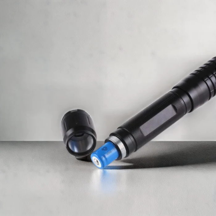 Tactical Laser Flashlight High-Power Burning Blue Military-Grade Torch