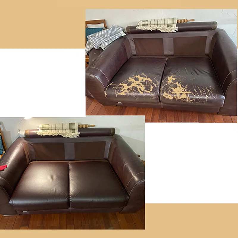 Leather Repair Patch For Sofa Self-Adhesive Cuttable 19.7 x 53.9 Inches