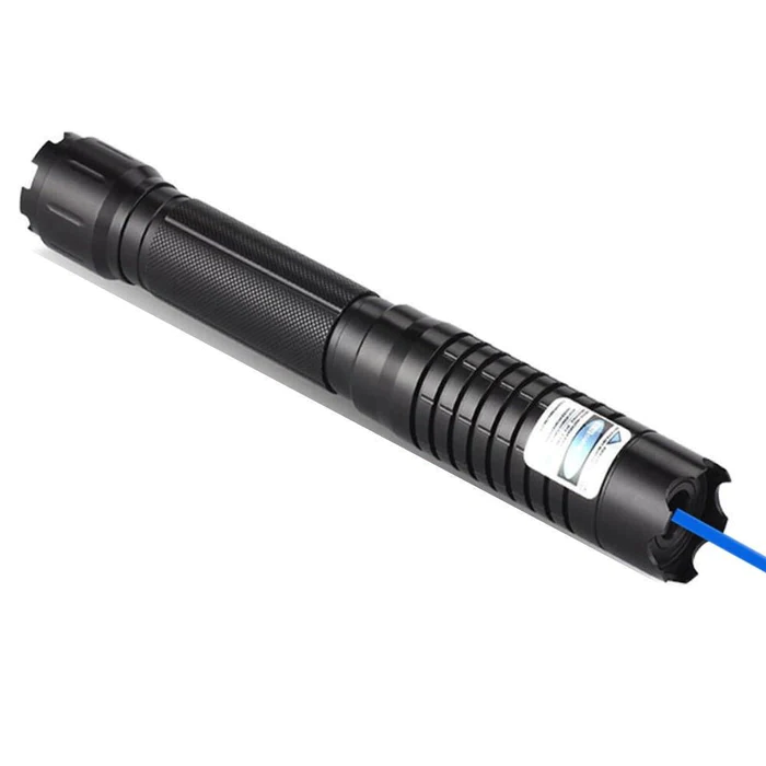 Tactical Laser Flashlight High-Power Burning Blue Military-Grade Torch