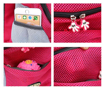 Sport Backpack With Faux Fur Trim, Water-Resistant, Padded Laptop Compartment