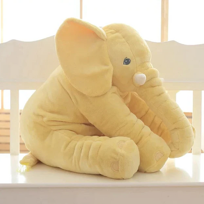 Cuddle Pillow Soft Plush Elephant Shaped For Baby Nursery Comfort
