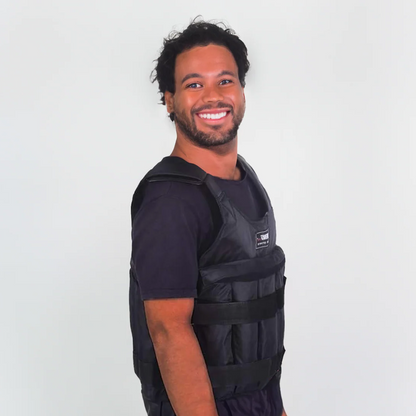Weighted Vest 110-Pound Adjustable For Exercise, Strength And Cross-Training