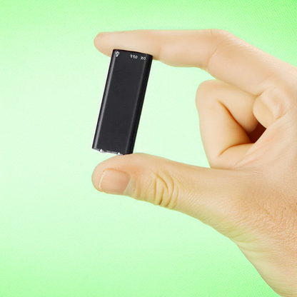 Voice Activated Recorder Mini Compact Portable Digital Unit With Extended Battery Life