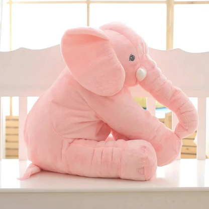 Cuddle Pillow Soft Plush Elephant Shaped For Baby Nursery Comfort