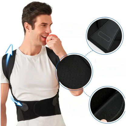 Posture Corrector Brace For Back Discomfort And Spinal Alignment Support