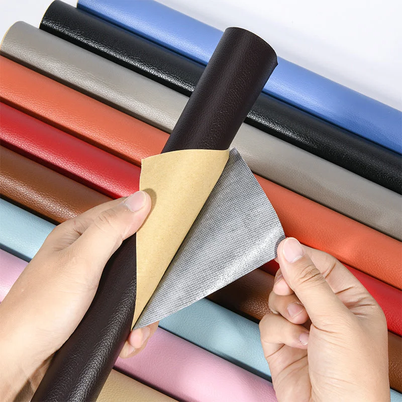 Leather Repair Patch For Sofa Self-Adhesive Cuttable 19.7 x 53.9 Inches